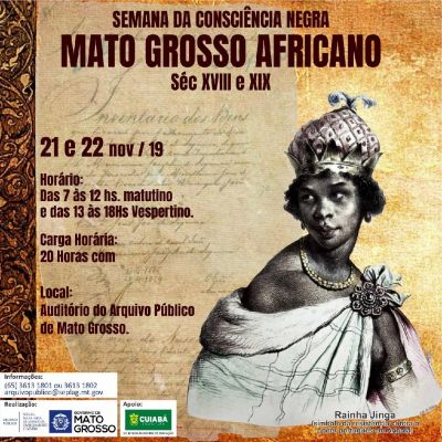 Arquivo Público promove evento sobre a trajetória africana em Mato Grosso