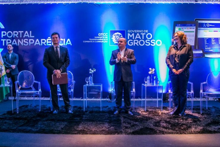 Estado lança Portal da Transparência em palestra com Sérgio Moro