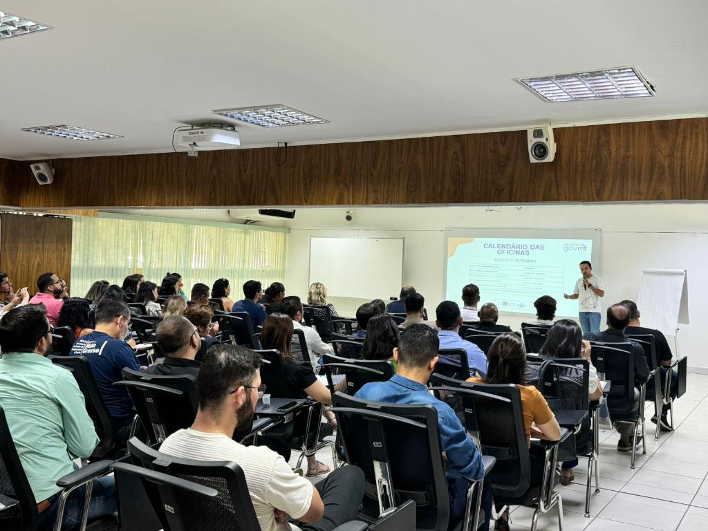 Seplag realiza aula inaugural do Programa Acelera Gov. MT