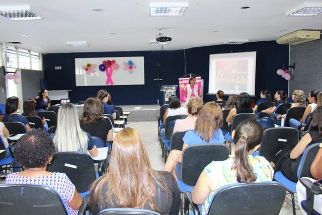 Seplag realiza palestra sobre prevenção de câncer de mama
