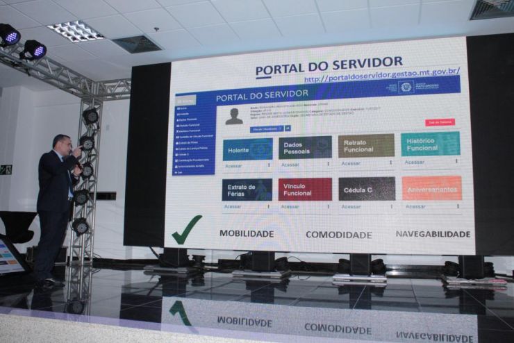 Governo lança novo portal do servidor de Mato Grosso