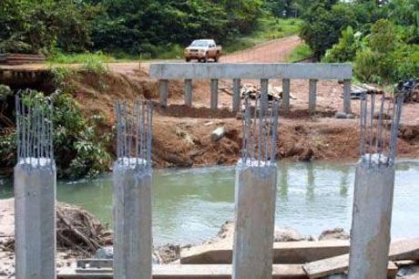 Pontes na MT-494 vão melhorar acesso à região turística de Bom Jardim